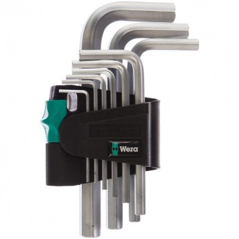 Набор Г-образных ключей WERA 950/9 SM N