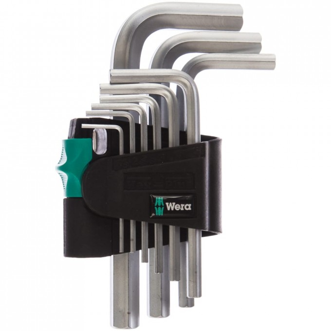 Набор Г-образных ключей WERA 950/9 SM N WE-021406